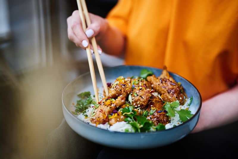 European-Asian fusion dish